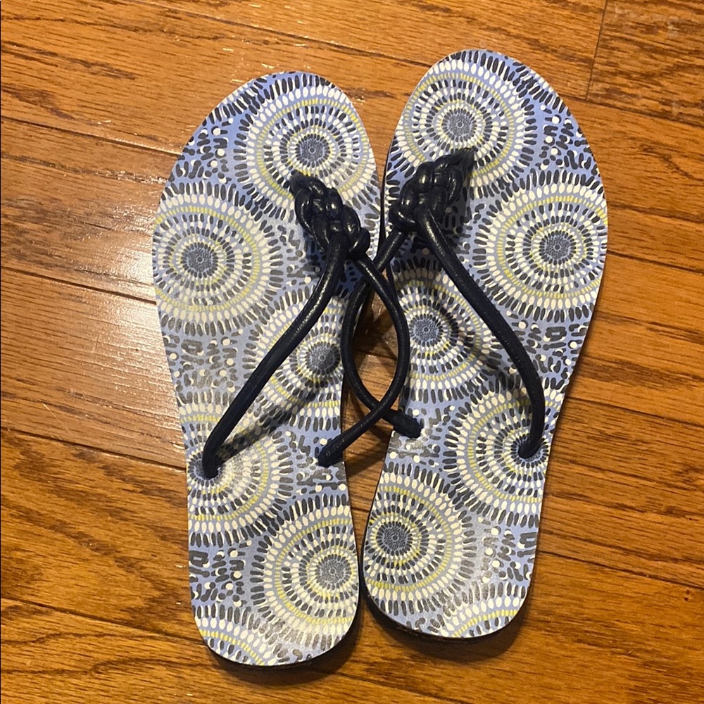Stylish Black and Blue Women's Sandals